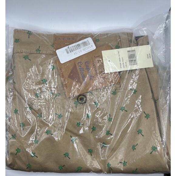 NWT Jachs NY Capsule Collection Khaki and Palm Tree Shorts 34 - Picture 4 of 4